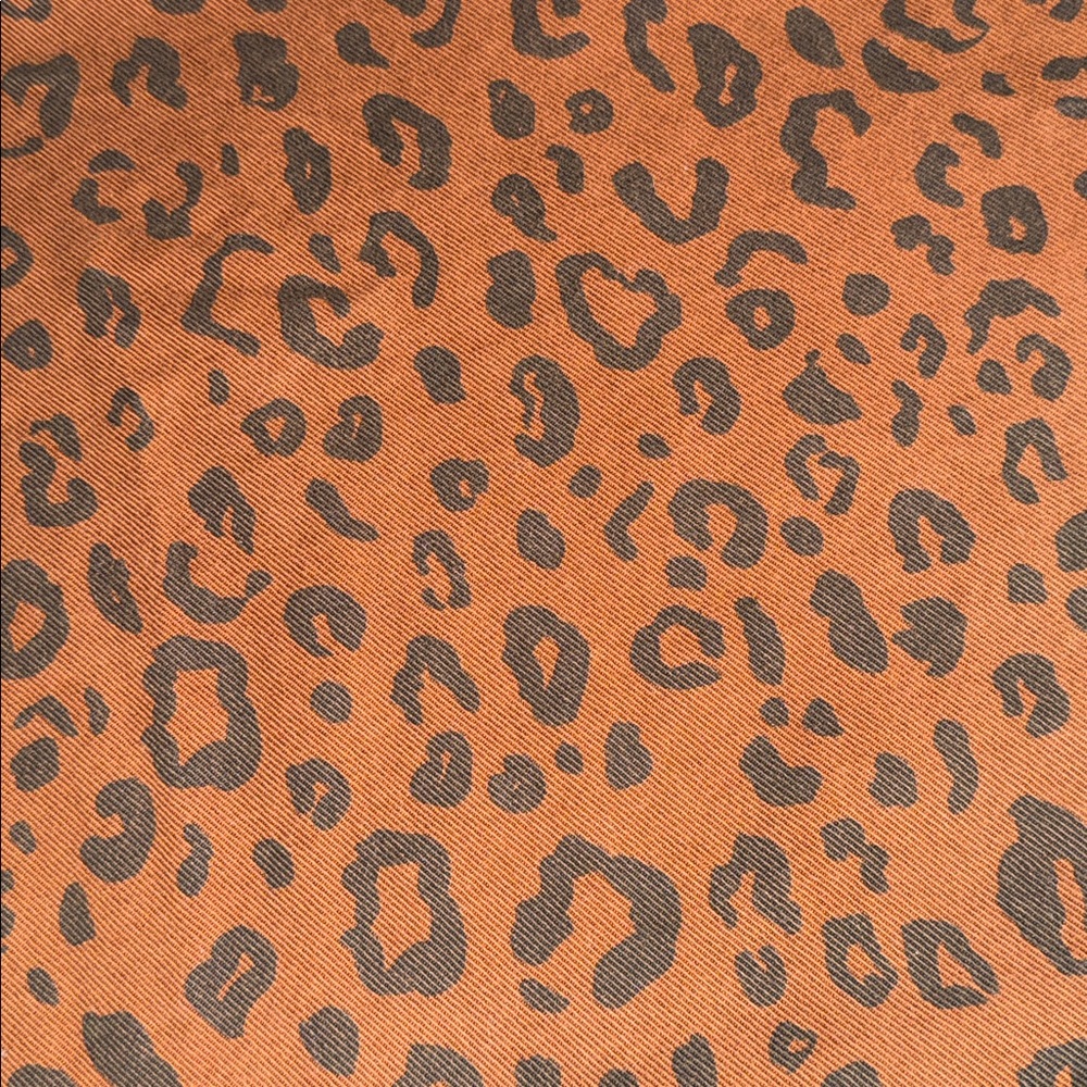 UNIVERSAL THREAD Leopard Denim Mini Puff Sleeves … - image 13